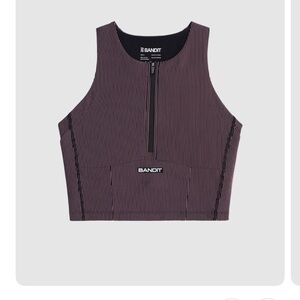 Bandit Zip Front Race Crop